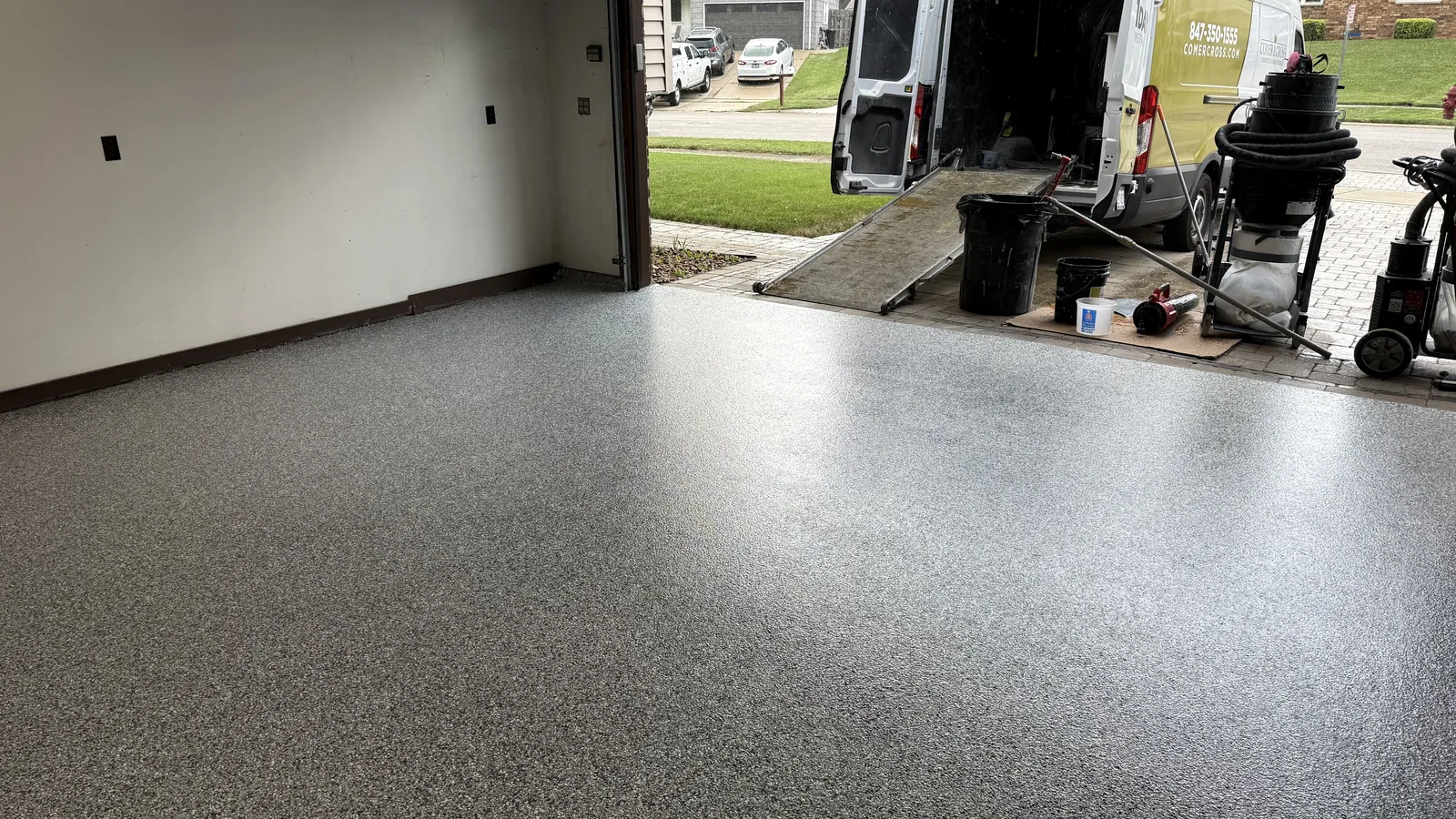 Concrete floor coatings from Comer & Cross, serving Bloomington, IN