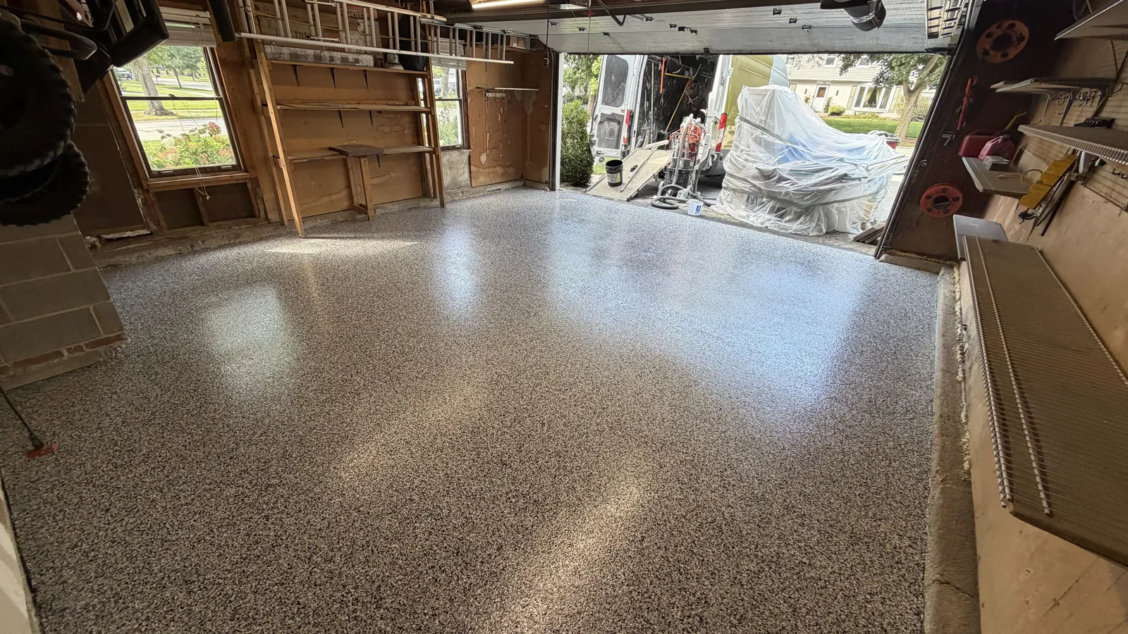 Concrete floor coatings from Comer & Cross, serving Bloomington-Normal, IL