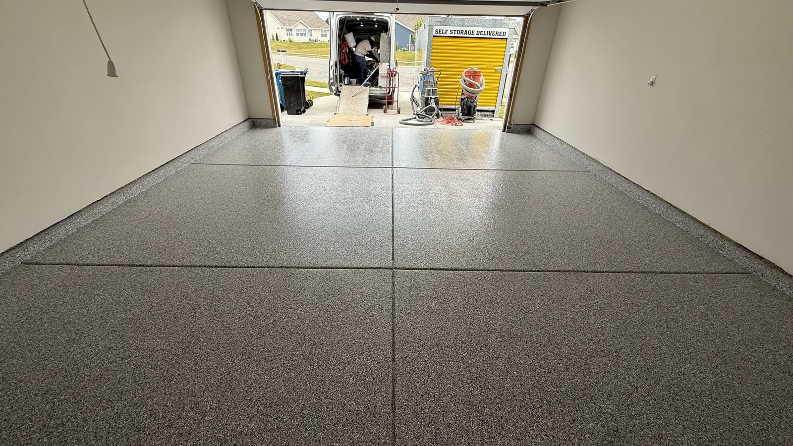 Concrete floor coatings from Comer & Cross, serving Bucks County, PA