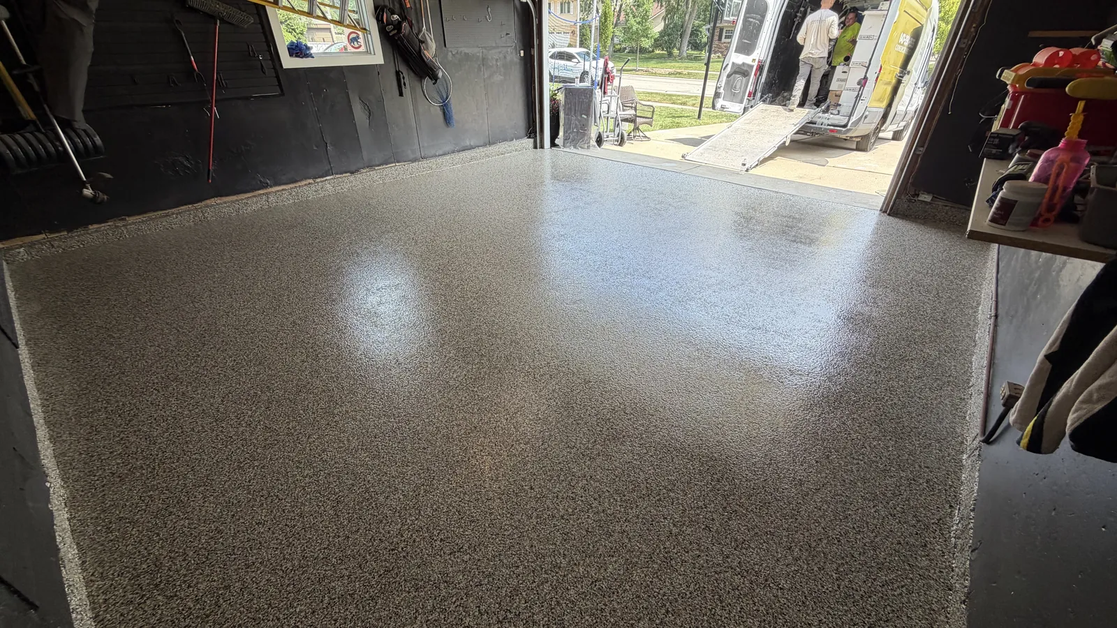 Concrete floor coatings from Comer & Cross, serving Cleveland, OH