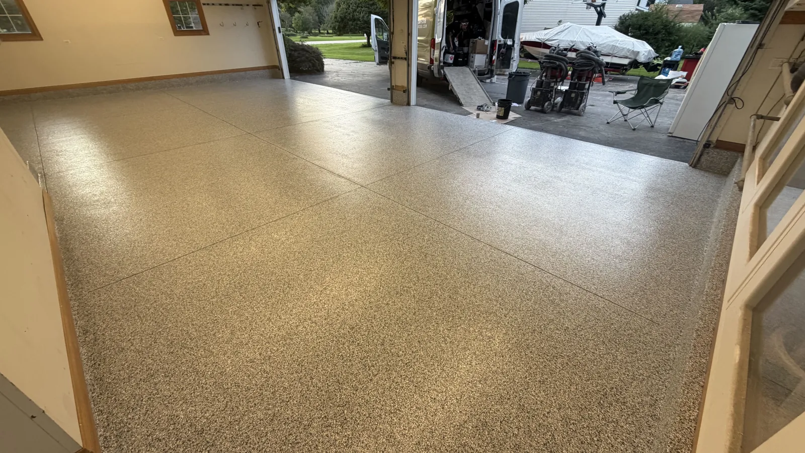 Concrete floor coatings from Comer & Cross, serving Dayton, OH