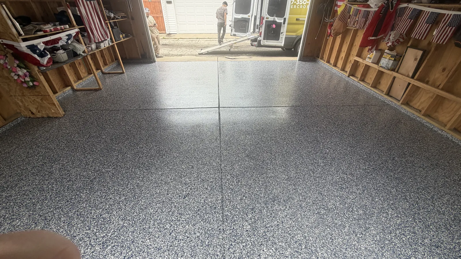 Concrete floor coatings from Comer & Cross, serving Fairfax, VA